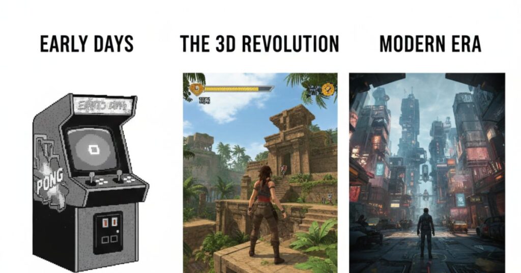 History of Video Games and How They Evolved